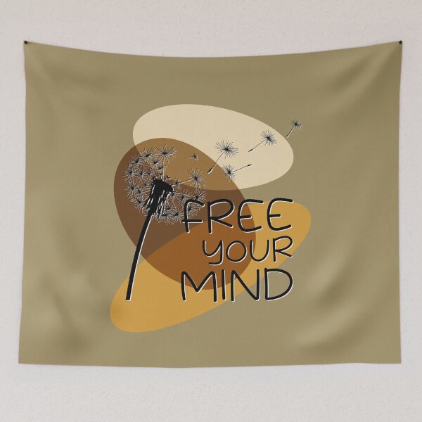 Item preview, Free your mind boho artwork  designed and sold by TipTopTapo.