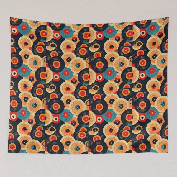 Item preview, Retro Vinyl Records designed and sold by BuraxisDesigns.