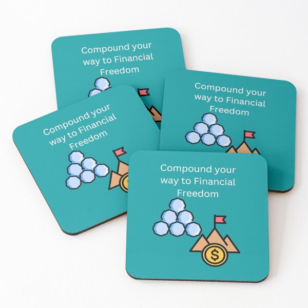 Item preview, Compound your way to Financial Freedom designed and sold by UpcomingTech.