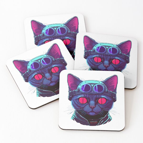 Item preview, Cyber Cats pack of S designed and sold by FeelinGGo ✅.