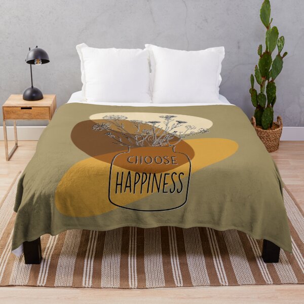 Item preview, Choose happiness boho artwork  designed and sold by TipTopTapo.