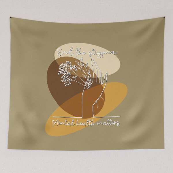 Item preview, Mental health matters boho design  designed and sold by TipTopTapo.