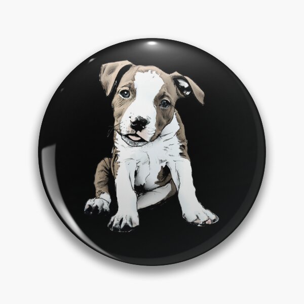 Item preview, Adorable Amstaff Puppy designed and sold by NiftyTees.