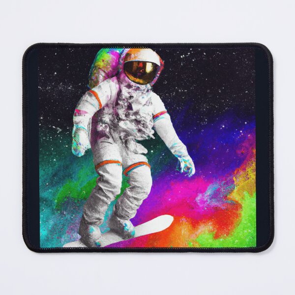 Item preview, Watercolor Astronaut Snowboarding in Space designed and sold by Lilieae.
