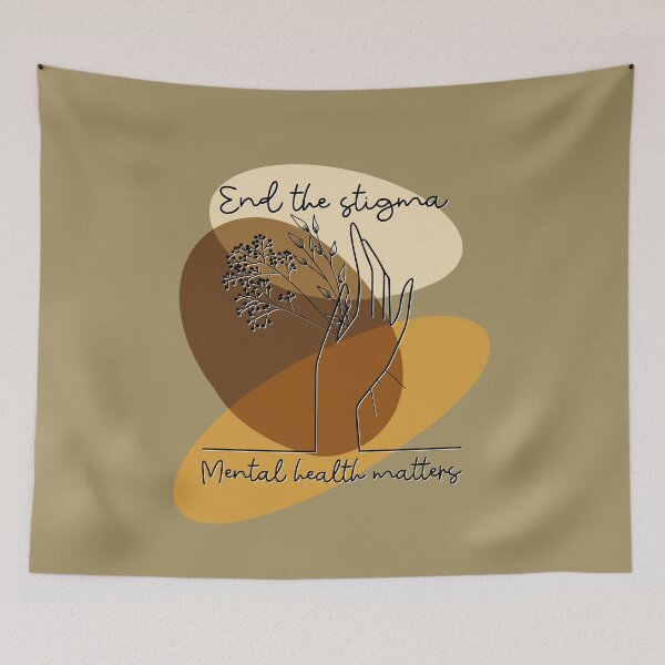 Item preview, Mental health matters boho design  designed and sold by TipTopTapo.