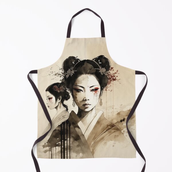 Artikelvorschau, Schöne japanische Geisha - sumie painting entworfen und verkauft von MaitionDesigns.
