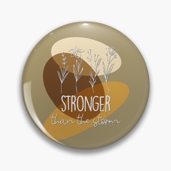 Item preview, Stronger than storm boho design  designed and sold by TipTopTapo.