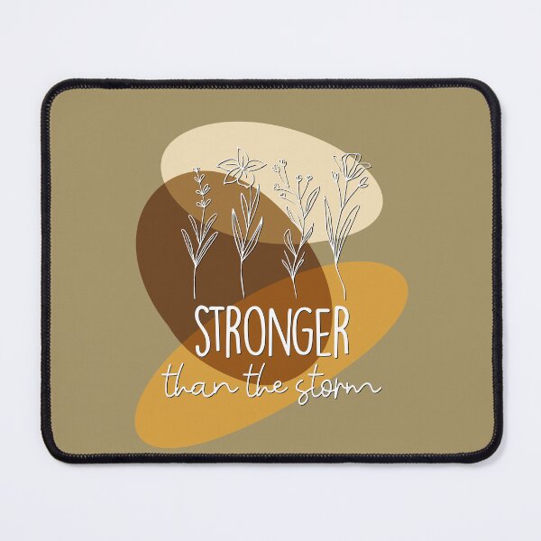 Item preview, Stronger than storm boho design  designed and sold by TipTopTapo.