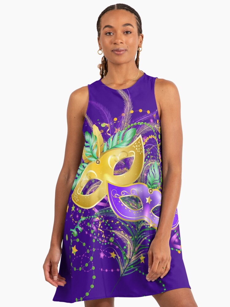 mardi gras dress Queen of Mardi Gras Sequin Dress