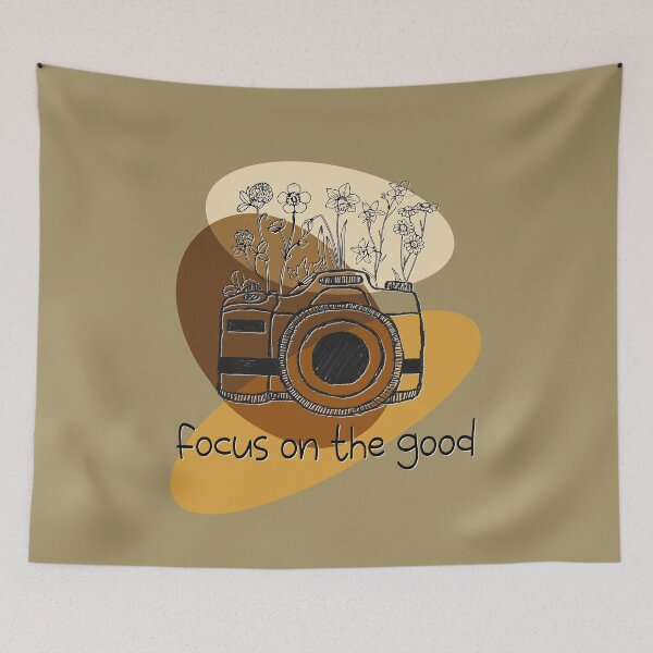 Item preview, Focus on the good Motivational boho design  designed and sold by TipTopTapo.