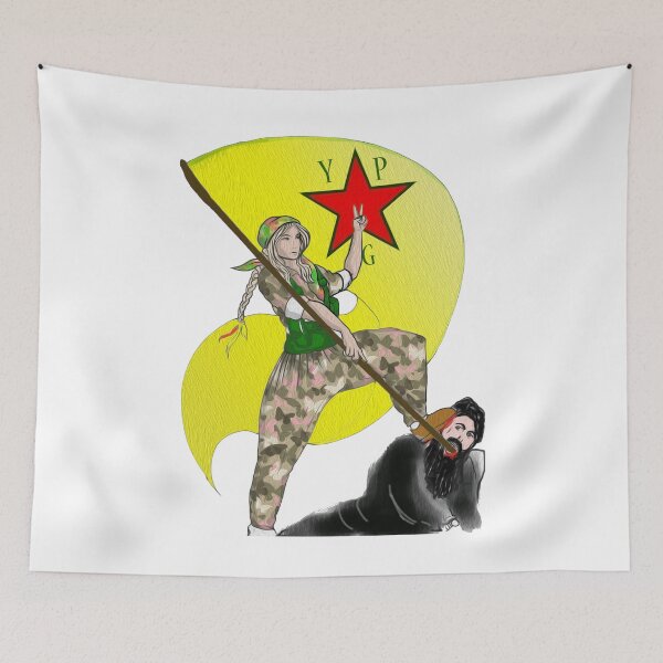 Item preview, Kurdish girl and terror designed and sold by KurdishShops.