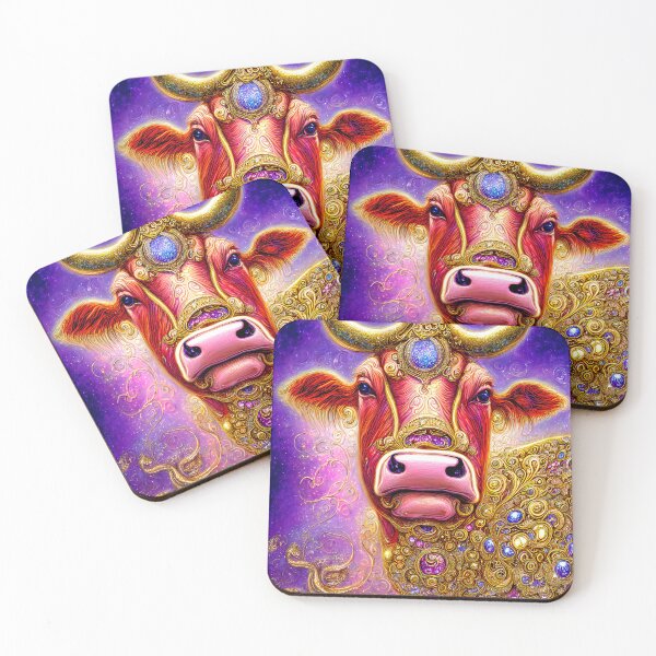 Item preview, Decorated Cow designed and sold by Elisabeth Lucas.