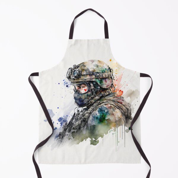 Item preview, Soldier Watercolor designed and sold by RandomReviews.