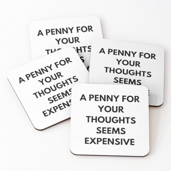 Item preview, a penny for your thoughts designed and sold by ashleyhudson.