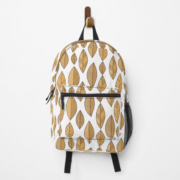 Item preview, hand drawn pattern with yellow leaves - leaves pattern designed and sold by abudesigner.