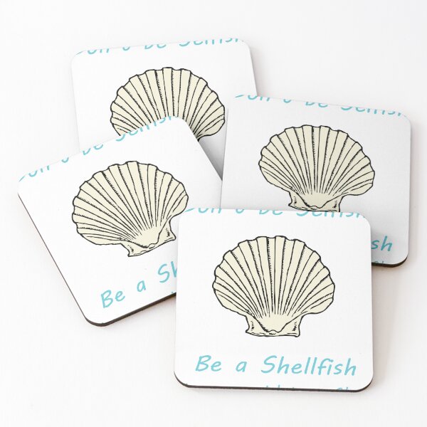 Item preview, Don't be selfish be a shellfish - Clam designed and sold by CanidaeVulpes.