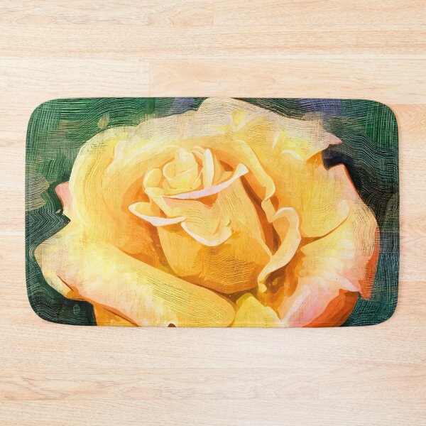 Item preview, Yellow Rose Bloom In Oil designed and sold by KirtTisdale.