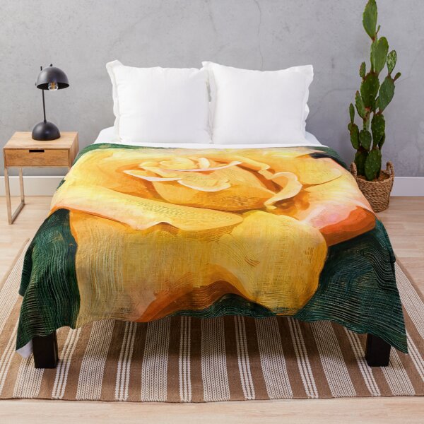 Item preview, Yellow Rose Bloom In Oil designed and sold by KirtTisdale.