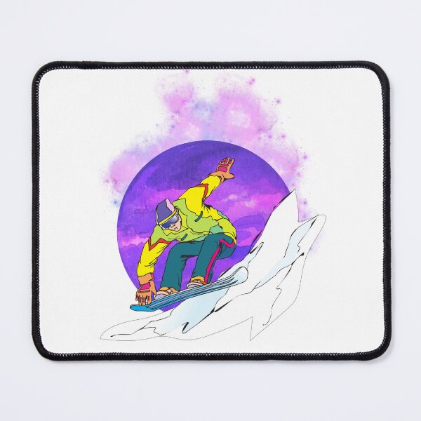 Item preview, NIGHT SNOWBOARDING designed and sold by NappyOwl.