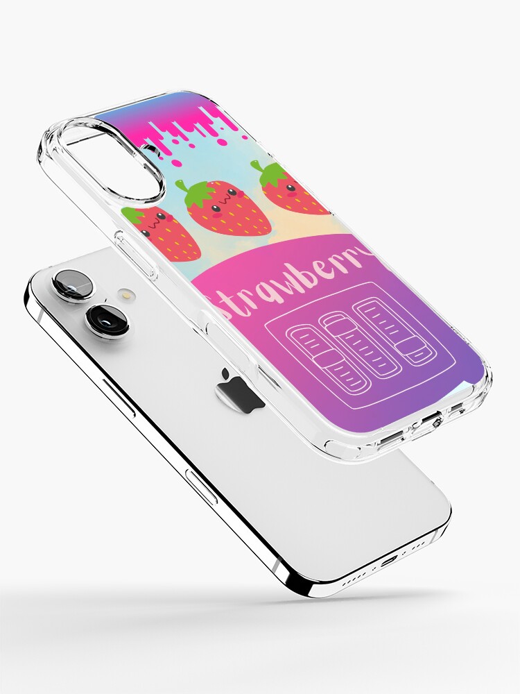 Thumbnail 2 of 5, iPhone Case, Strawberry button designed and sold by Nairalee.