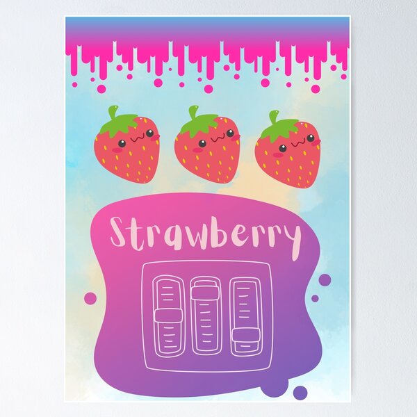 Item preview, Strawberry button designed and sold by Nairalee.