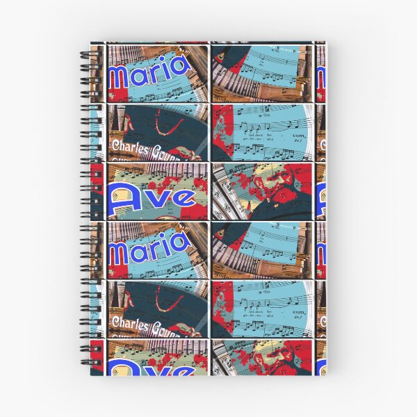 Item preview, ATTRACTIVE PORTRAIT OF CHARLES GOUNOD - MUSICIAN COMPOSER - ABSTRACT ORGAN ON MUSICAL SCORE - FAMOUS ARIA AVE MARIA - FUNNY MUSIC SCORE AVE MARIA PATCHWORK PATTERN - GREAT GIFT FOR ORGANIST designed and sold by Ralek.