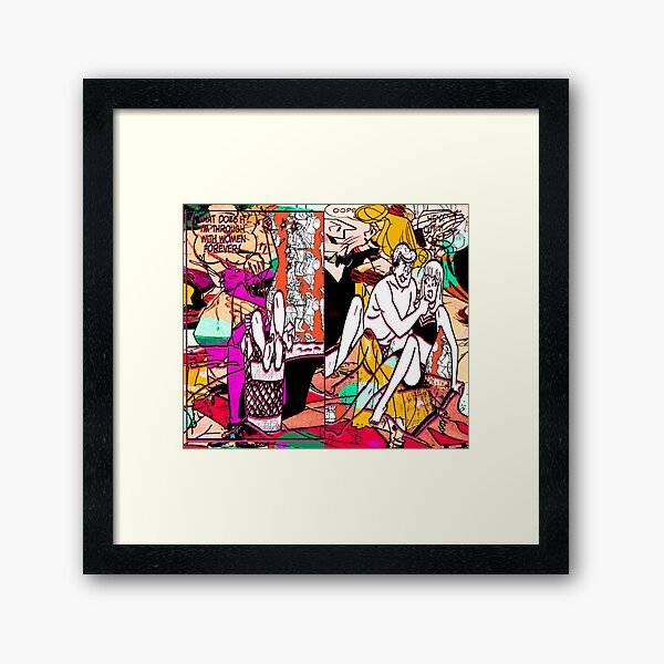 Cut It Out (Forever) Framed Art Print