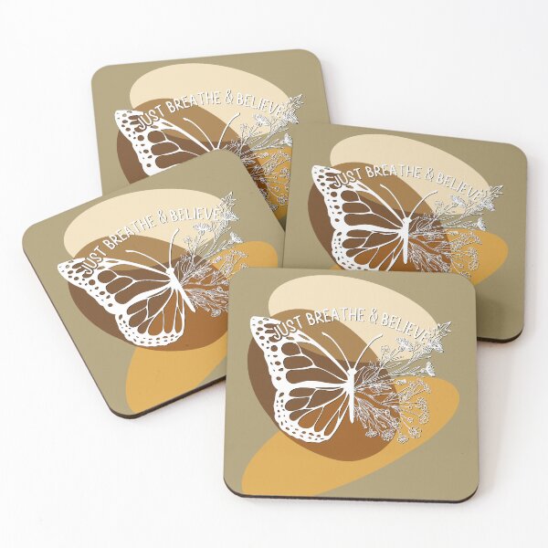 Item preview, Breath and believe Motivational boho design  designed and sold by TipTopTapo.