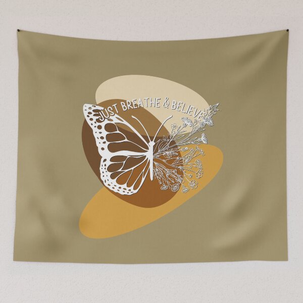 Item preview, Breath and believe Motivational boho design  designed and sold by TipTopTapo.