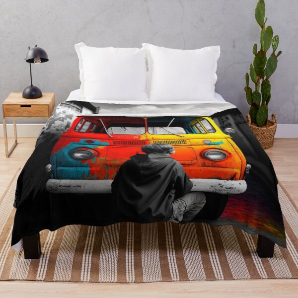 Item preview, Life in Colour - Painted Van designed and sold by AICreateWorlds.