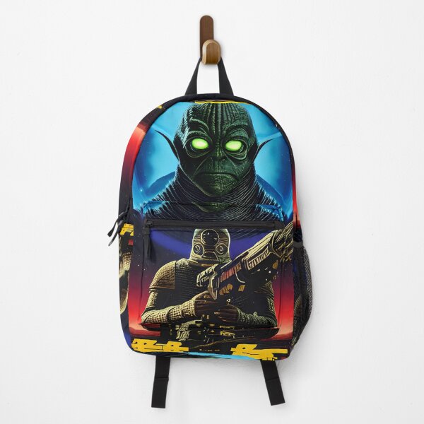 Item preview, Sci Fi Bounty Hunter designed and sold by BigBrainArtwork.