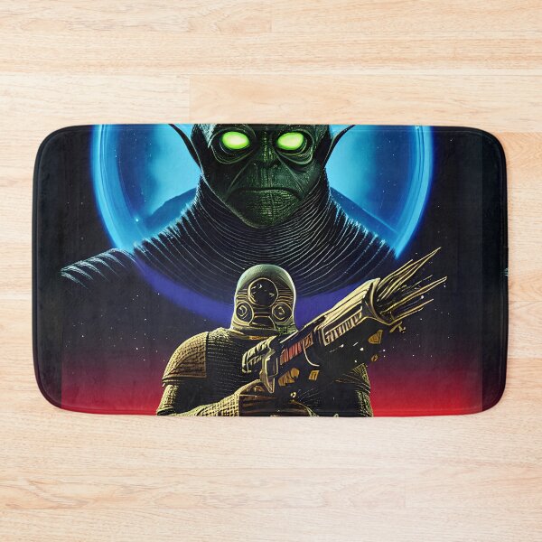 Item preview, Sci Fi Bounty Hunter designed and sold by BigBrainArtwork.