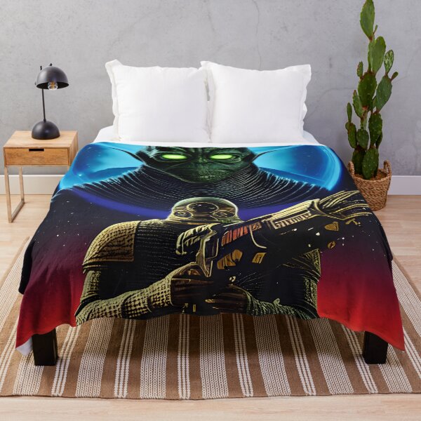 Item preview, Sci Fi Bounty Hunter designed and sold by BigBrainArtwork.