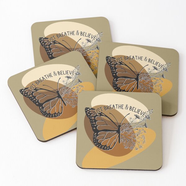 Item preview, Breath and believe Motivational boho design  designed and sold by TipTopTapo.
