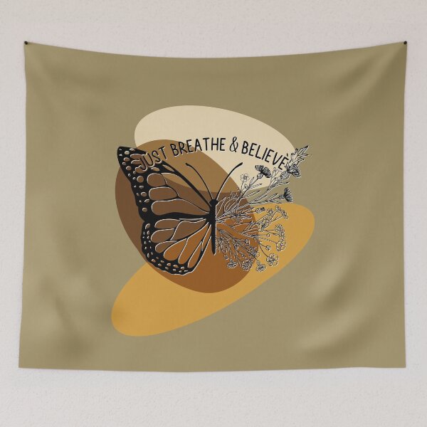 Item preview, Breath and believe Motivational boho design  designed and sold by TipTopTapo.