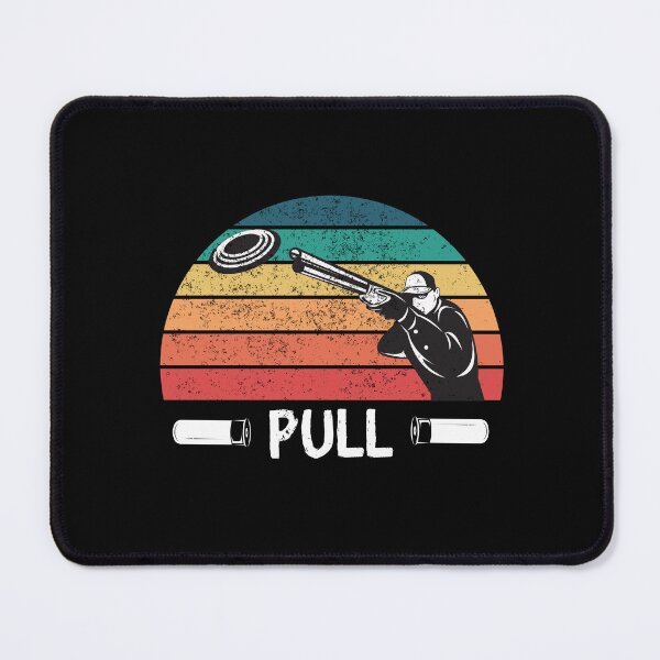 Item preview, Skeet Shooting Trap Sporting Clay Target Vintage Sunset Pull designed and sold by MacAndMoose.
