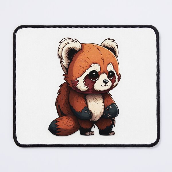 Item preview, Cute rede panda sticker designed and sold by Victorsju.