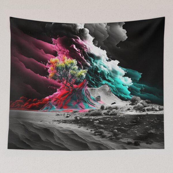 Item preview, Live Life in Colour, Clear Skies designed and sold by AICreateWorlds.