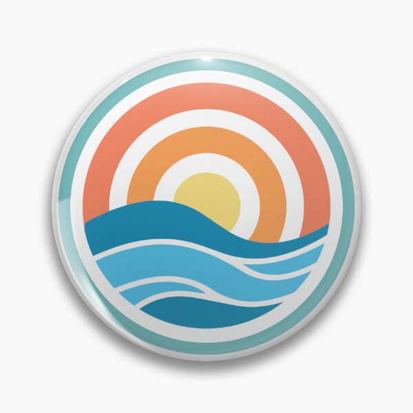 Item preview, Wave sun circle designed and sold by kspfeif.