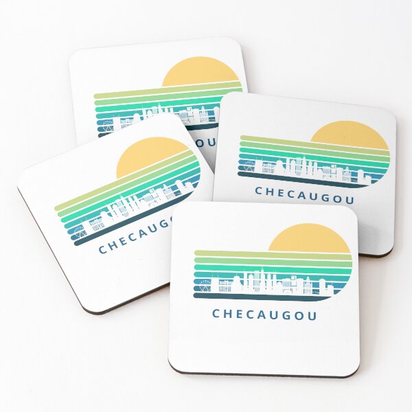 Item preview, Chicago Skyline (blue text) designed and sold by Kanontsistiio.