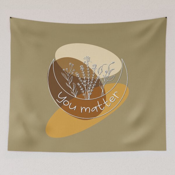 Item preview, You matter Motivational boho design  designed and sold by TipTopTapo.
