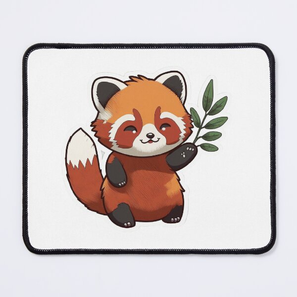 Item preview, Cute rede panda sticker designed and sold by Victorsju.