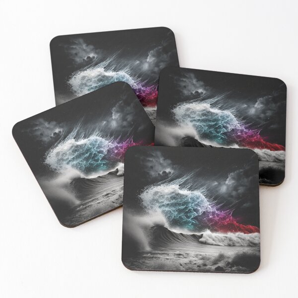 Item preview, Life in Colour, Stormy Shallows designed and sold by AICreateWorlds.
