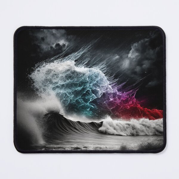 Item preview, Life in Colour, Stormy Shallows designed and sold by AICreateWorlds.
