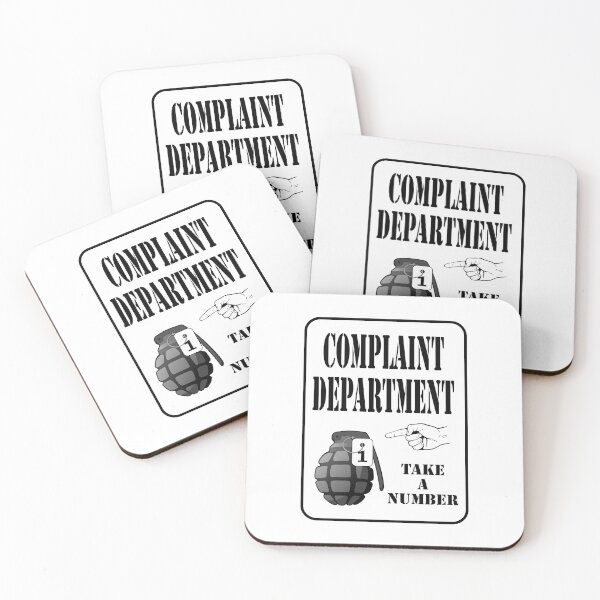 Item preview, Complaint Dept designed and sold by How67.