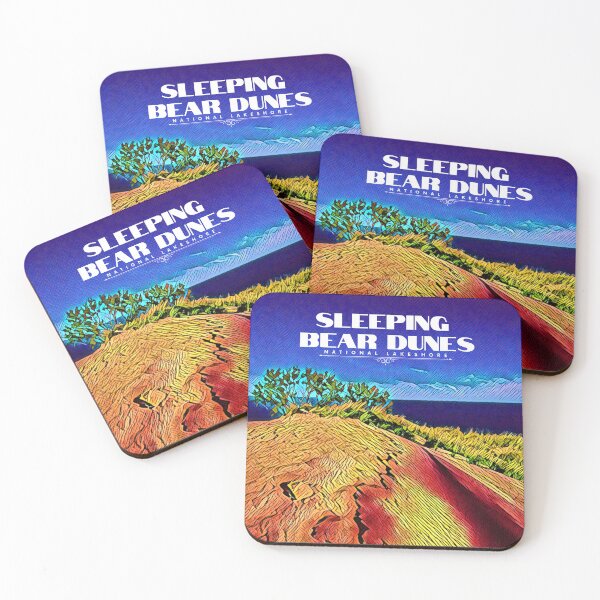 Item preview, Sleeping Bear Dunes National Lakeshore Poster designed and sold by Elevated Imaging .