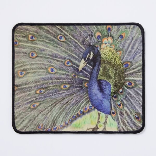 Item preview, Fancy Peacock drawing designed and sold by RadMomCreations.