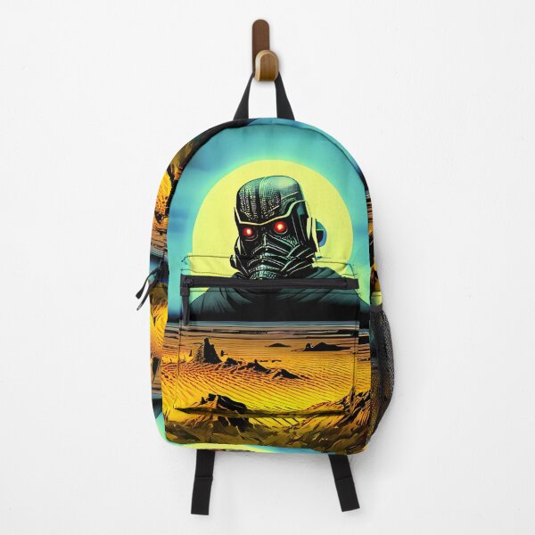 Item preview, Sci Fi Bounty Hunter designed and sold by BigBrainArtwork.