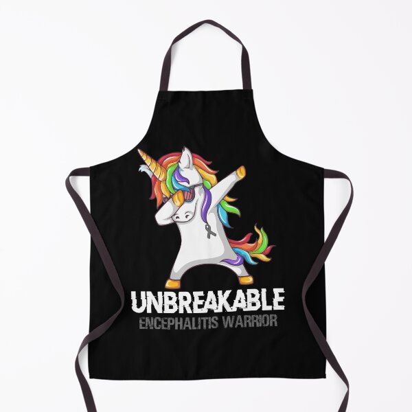 Item preview, Encephalitis Awareness - Unicorn Encephalitis Warrior Ribbon UNBREAKABLE designed and sold by Fernandezf.