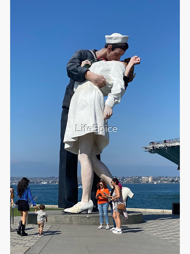 "The Kiss, San Diego, California, Kissing Sailor, Unconditional
